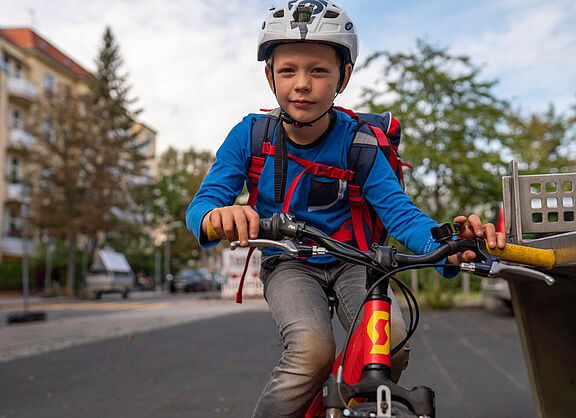 Sicher auf dem Rad zur Schule
