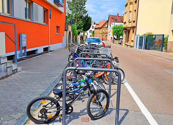 Die Kriegsstraße in Heidelberg-Handschuhsheim