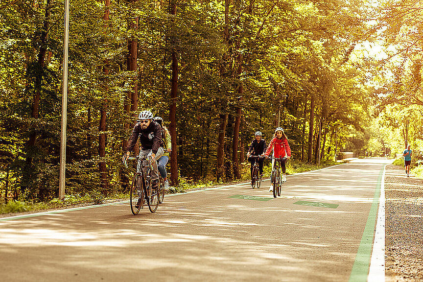 Symbolbild Radschnellweg Symbolbild Radschnellweg