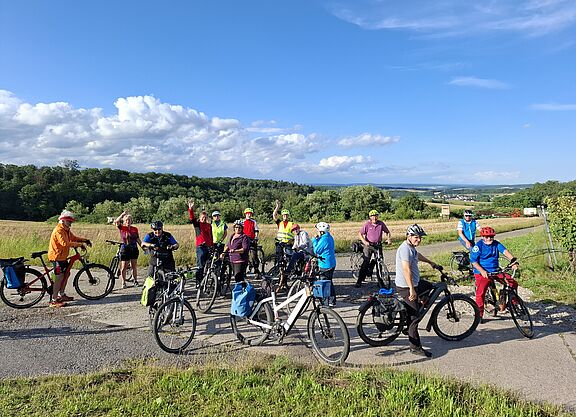 Feierabendradeln der Ortsgruppe Wiesloch/Walldorf