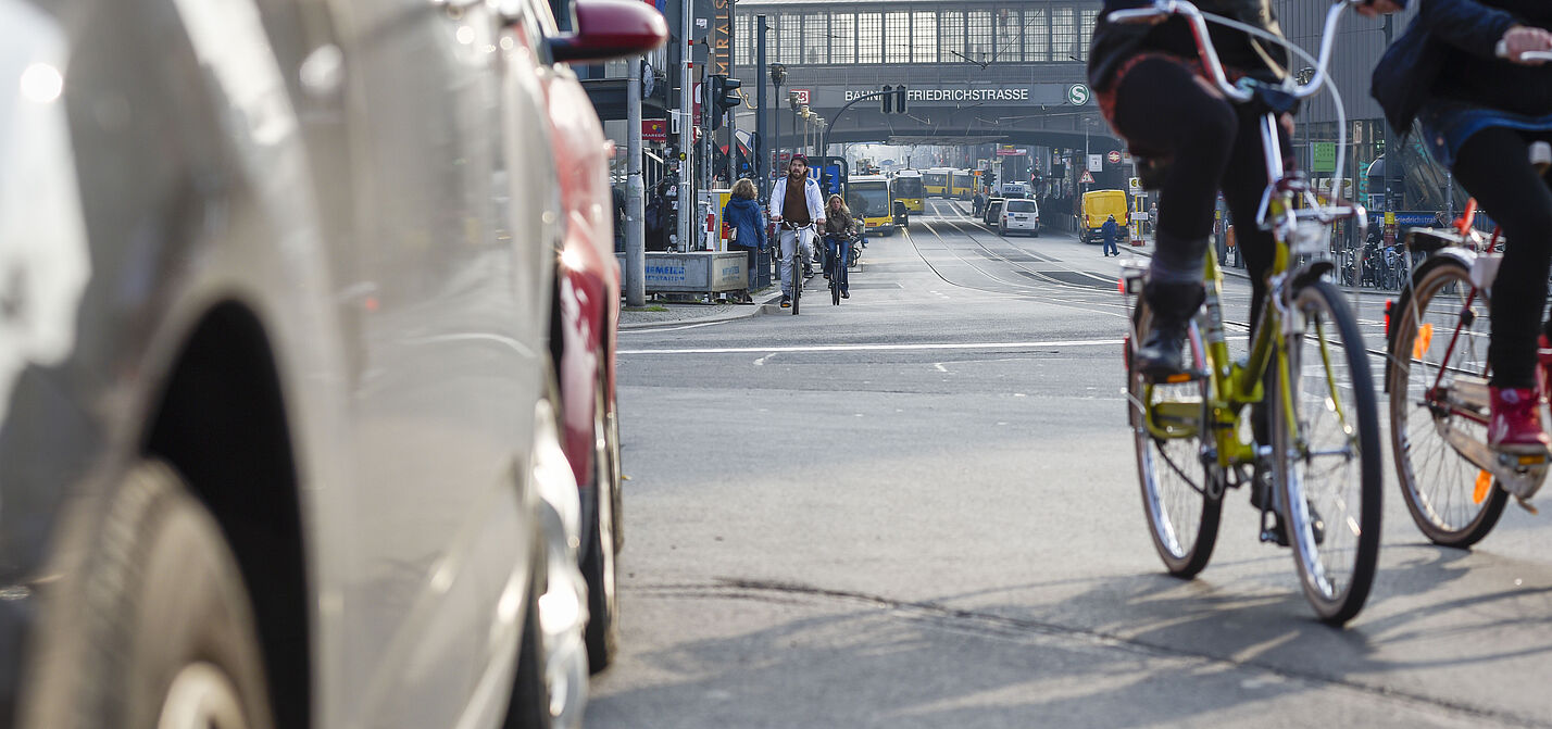 Radfahren in der Stadt Radfahren in der Stadt