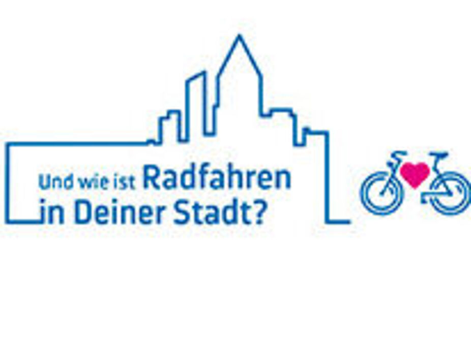 Bildmotiv Fahrradklima-Test 2018 auf weißem Hintergrund Bildmotiv Fahrradklima-Test 2018 auf weißem Hintergrund