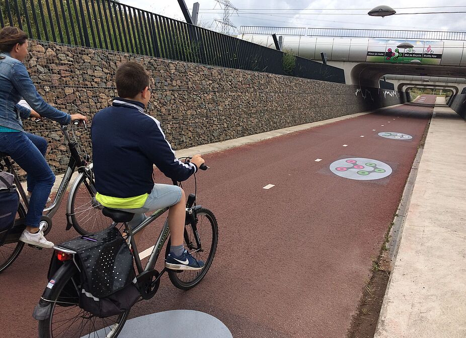 RijnWaalpad bei Nijmegen RijnWaalpad bei Nijmegen