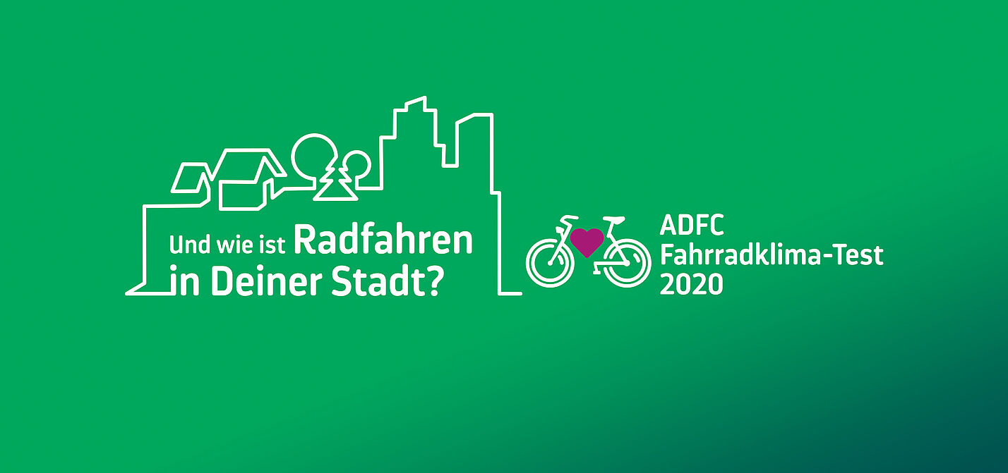 ADFC-Fahrradklima-Test 2020 Key Visual (offiziell) ADFC-Fahrradklima-Test 2020 Key Visual (offiziell)